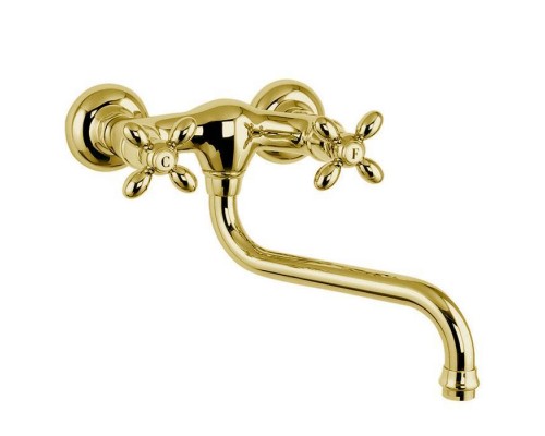 Fima Carlo Frattini Kitchen Смеситель для кухни, настенный, цвет: золото. F5006OR