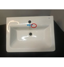 SaleRoca327472000 The Gap Раковина накладная 600x440х165(40) мм, с отв. под смес., с отв. перелива Sale327472000_B324