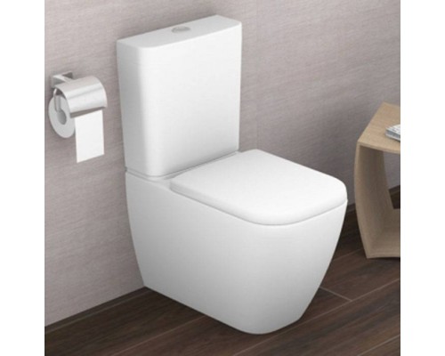 Duravit Happy D2 Унитаз напольный, 36,5х63 см,, с бачком 6 л , механизмом цвет хром,  с креплением, двойного смыва подключение снизу слева, цвет: белый. 2134090000,  0934000005