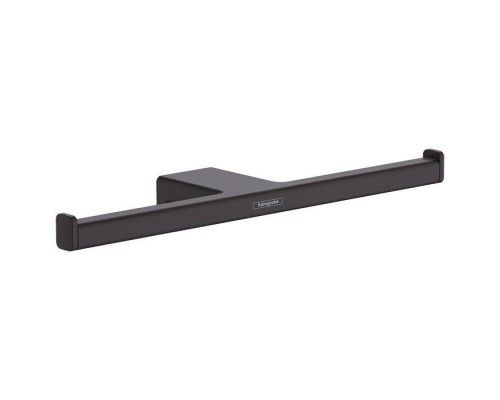 Hansgrohe AddStoris Держатель т/б, двойной, цвет: черный матовый. 41748670 Hansgrohe AddStoris Держатель т/б, двойной, цвет: черный матовый. 41748670