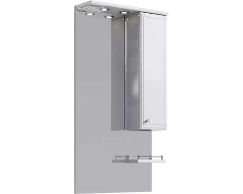 AQ Ba.02.06 Барселона Панель с зеркалом, шкафчиком и подсветкой, 6001080175 мм Ba.02.06