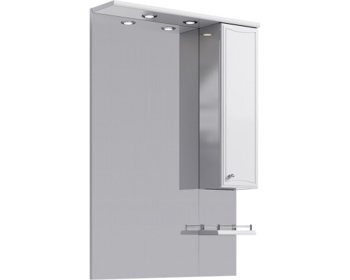 AQ Ba.02.07 Барселона Панель с зеркалом, шкафчиком и подсветкой, 7001080175 мм Ba.02.07