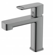 Смеситель для раковины металл Gun Metal, AQUAme Parma AQM6610GM