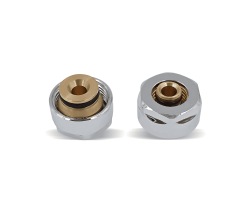 Комплект резьбовых соединений Primoclima Armature для многослойной трубы 16х3/4 хром PCS16PPC