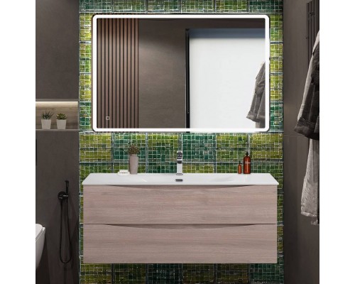 Мебель для ванной комнаты BelBagno Marino-cer-n 120 подвесна, rovere grigio