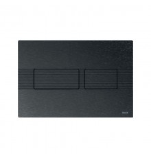 TECEsolid. Панель смыва, металл, графит, с текстурой линии 9240438