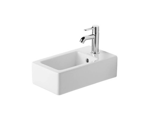 Duravit Vero Раковина 45х25см, 1 отв., с переливом, цвет: белый. 0702250000