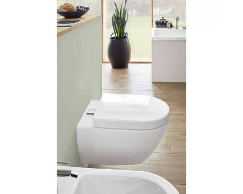 VilleroyBoch Subway 2.0 Биде подвесное 37.5х56.5х28см., 1 отв., цвет: альпийский белый. 54000001