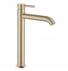 Смеситель для раковины Abber Wasser Kreis AF8111G, матовое золото