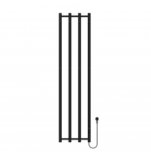 Полотенцесушитель электрический Primoclima TUBUS 1450347, 4 трубки 250W, Черный PC TUBUS 250 B