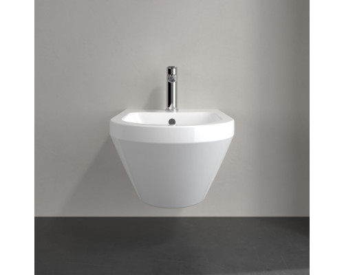 VilleroyBoch Architectura Биде подвесное 37х53х27см., с 1 отв., цвет: альпийский белый. 74870001