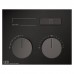 Gessi Hi-Fi Термостат для душа, 1 источник, внешняя часть, цвет: Black Metal PVD. 63002#706