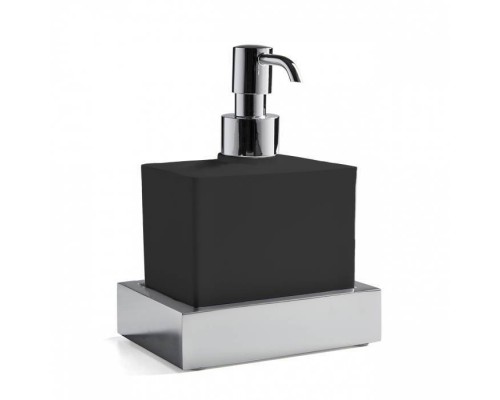 3SC SK 3.0 Дозатор подвесной, композит Solid Surface, цвет: чёрный/хром . SK01DSL.NO