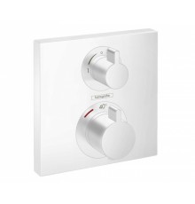 HG 15 714 700 Ecostat Square Термостат для 2х потребителей (внешняя монтажная часть) 15714700