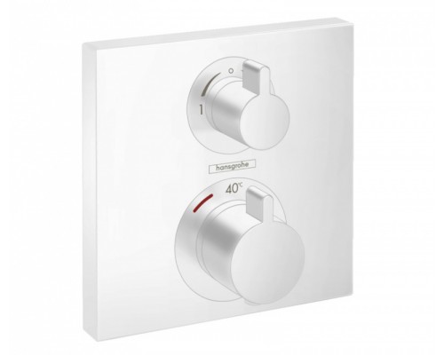 HG 15 714 700 Ecostat Square Термостат для 2х потребителей (внешняя монтажная часть) 15714700