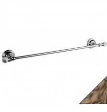 TW Crystal 111, полотендержатель 60см, цвет: бронза с кристаллом (swarovski). TWCR111br-sw