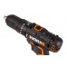 Дрель-шуруповерт ударная аккумуляторная WORX WX370, 50Нм, 20В, 2Ач x2, ЗУ 2А, кейс