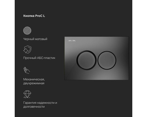 IS100138.701700 Инсталляция с подвесным унитазом FlashClean с сиденьем микролифт и клавишей IS100138.701700 Инсталляция с подвесным унитазом FlashClean с сиденьем микролифт и клавишей