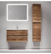 Мебель для ванной комнаты Sancos Urban 90 дуб чарльстон, белая раковина CN7002