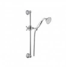 Gattoni PD Душевая стойка 60см с лейкой CLASSIC и шлангом, цвет DARK NICKEL. 1039/PDDN