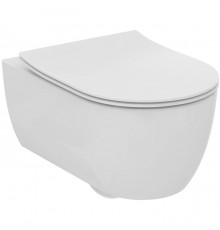 Ideal Standard Blend Curve Унитаз подвесной 54х36см., безободковый с технологией смыва RimLS+reg;, цвет: Euro White Ideal Plus. T4655MA
