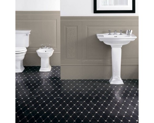 DevonDevon Westminster Раковина 69х49 см, 3 отв., на пьедестале, цвет: белый. IBCOLWE,  IBLG3FWES