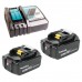 Набор Makita BL1850Bх2 + DC18RC (191L74-5)