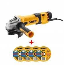 Машина шлифовальная угловая DeWalt DWE4257D4