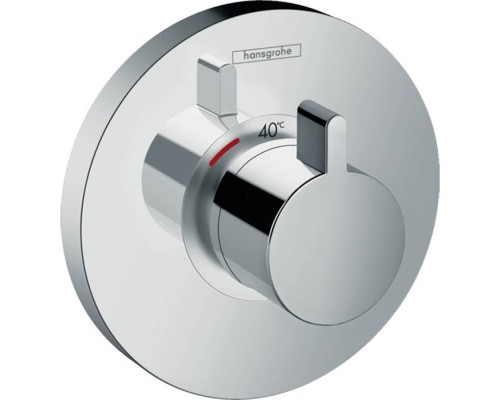 Hansgrohe Ecostat E Highflow Смеситель для душа, термостатический, 1 источник, СМ, внешняя часть, цвет: хром. 15741000 Hansgrohe Ecostat E Highflow Смеситель для душа, термостатический, 1 источник, СМ, внешняя часть, цвет: хром. 15741000