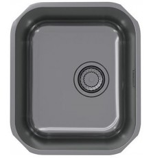Alv 1113589 Variant 40 Monarch Anthracite Мойка U, 1 чаша, 0,8 мм, 3½ 340х400х180 мм+выпуск1140633 1113589