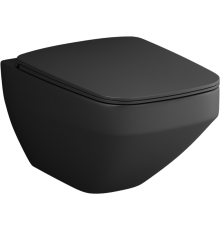 Унитаз подвесной AM.PM Inspire V2.0 FlashClean C50A1700MBSC безободковый, черный матовый