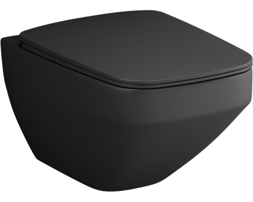 Унитаз подвесной AM.PM Inspire V2.0 FlashClean C50A1700MBSC безободковый, черный матовый Унитаз подвесной AM.PM Inspire V2.0 FlashClean C50A1700MBSC безободковый, черный матовый