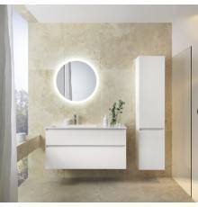Burgbad Lin20 Комплект мебели 122х49.5х61.2см, подвесной, с раковиной, с зеркалом, с 2 ящиками, цвет: White matt. SIJN075,  SGHX122LF5375C0001*1,  HSPC040RF5375