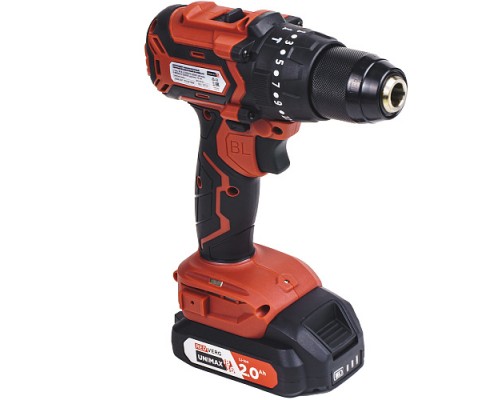 Шуруповерт аккумуляторный ударный бесщеточный REDVERG RD-IS18BL/U2