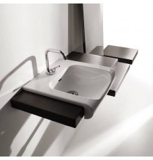 Kerasan Inka Project Раковина 40x40x35.5 см, 1 отв., цвет: белый. 341201*1