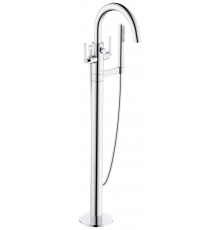 Kludi 20 590 0515 Nova Fonte Puristic Смеситель для ванны, напольный, 845-915 мм (внеш. монт. часть) 205900515