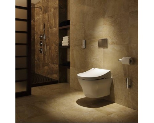 TOTO MH Унитаз подвесной 39.4x53x33.9см, безободковый, Tornado Flush, CeFiONtect, цвет: белый. CW162Y#XW