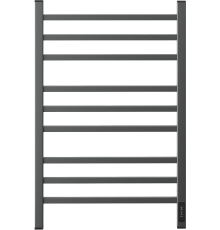 Полотенцесушитель электрический Point Вега PN71858GB 50х80, графит блеск