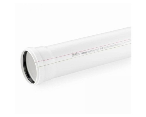 Труба канализационная Rehau RAUPIANO plus DN 40 мм L 2000 мм. 11230441222 Труба канализационная Rehau RAUPIANO plus DN 40 мм L 2000 мм. 11230441222