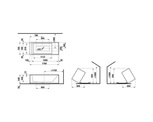 Laufen Kartell Ванна 176x76x44см., свободностоящая, композит, цвет: белый. 2.2233.2.000.627.1 Laufen Kartell Ванна 176x76x44см., свободностоящая, композит, цвет: белый. 2.2233.2.000.627.1