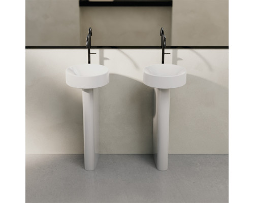 BETTE Suno Pedestal Раковина напольная 34x84cм, с 1 отв., цвет: белый . A250-000 VK2