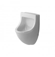 Duravit Starck 3 Писсуар подвесной 35х35см., подача воды сзади, с вытяжкой, сток внутренний вертикальный или горизонтальный, включая крепление, цвет: белый. 0821350000