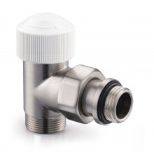 Угловой клапан SR Rubinetterie Tondera термостатический 1/2 х3/4Е, цвет матовый никель 0633-1500NSE0