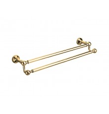 RE 217.52 GOLD Держатель полотенца, 2 перекладины, 60 см, золото RE21752