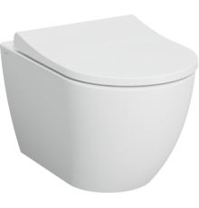 Унитаз подвесной VitrA Mia Round SmoothFlush безободковый, с микролифтом