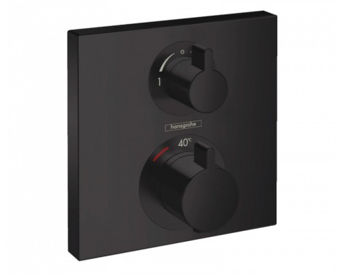 HG 15 714 670 Ecostat Square Термостат для 2х потребителей (внешняя монтажная часть) 15714670