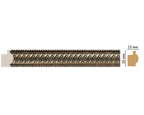 Багет DECOMASTER 583-28 (20*15*2900мм)