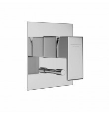 Kerama Marazzi Futura Смеситель для душа, встраиваемый, с переключателем на 2 источника, цвет: хром. 66470EKM.21.018