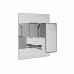 Kerama Marazzi Futura Смеситель для душа, встраиваемый, с переключателем на 2 источника, цвет: хром. 66470EKM.21.018