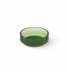 Dea Design Washbasins Раковина 43х43х15см., накладная, без отв., Glasstek, прозрачная смола, цвет: Emerald R3. DD9096 430 R3